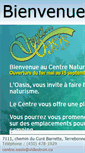 Mobile Screenshot of centrenaturisteoasis.qc.ca